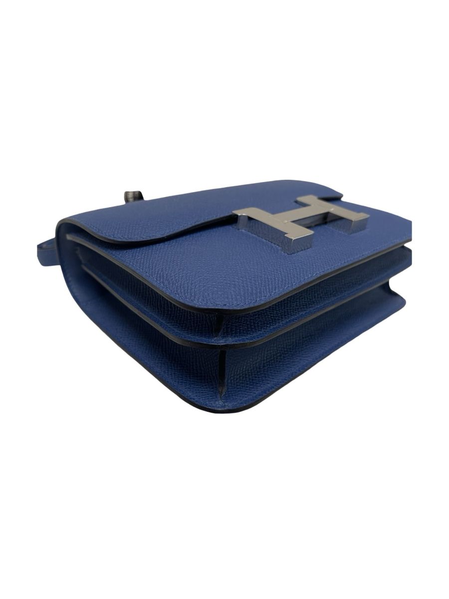 Hermes Constance 18 Blue Tie Epsom - Image 10