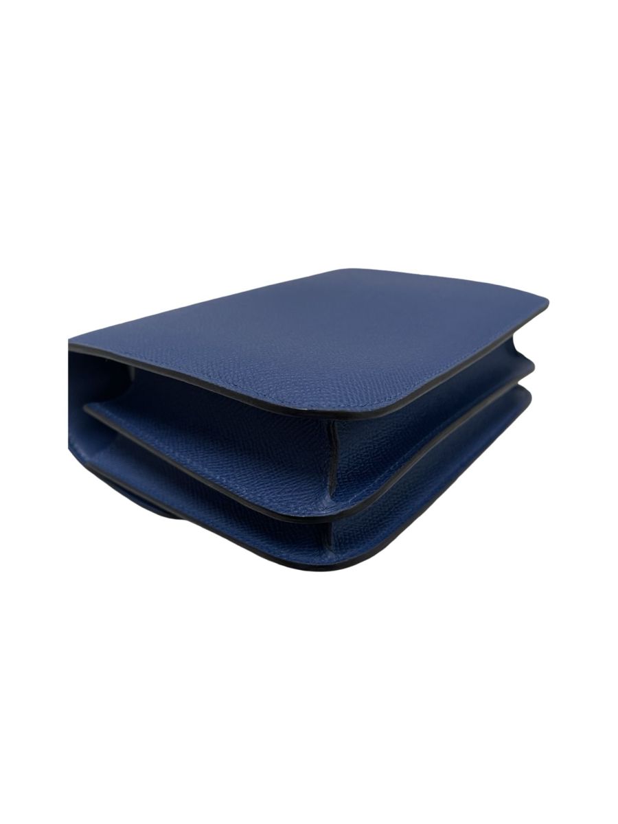 Hermes Constance 18 Blue Tie Epsom - Image 8