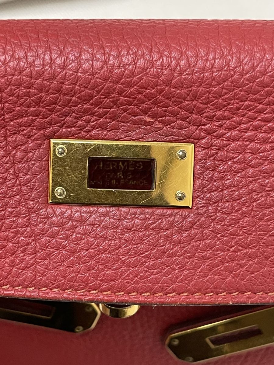 Hermes Kelly 28 Rouge Vermillion Togo - Image 4