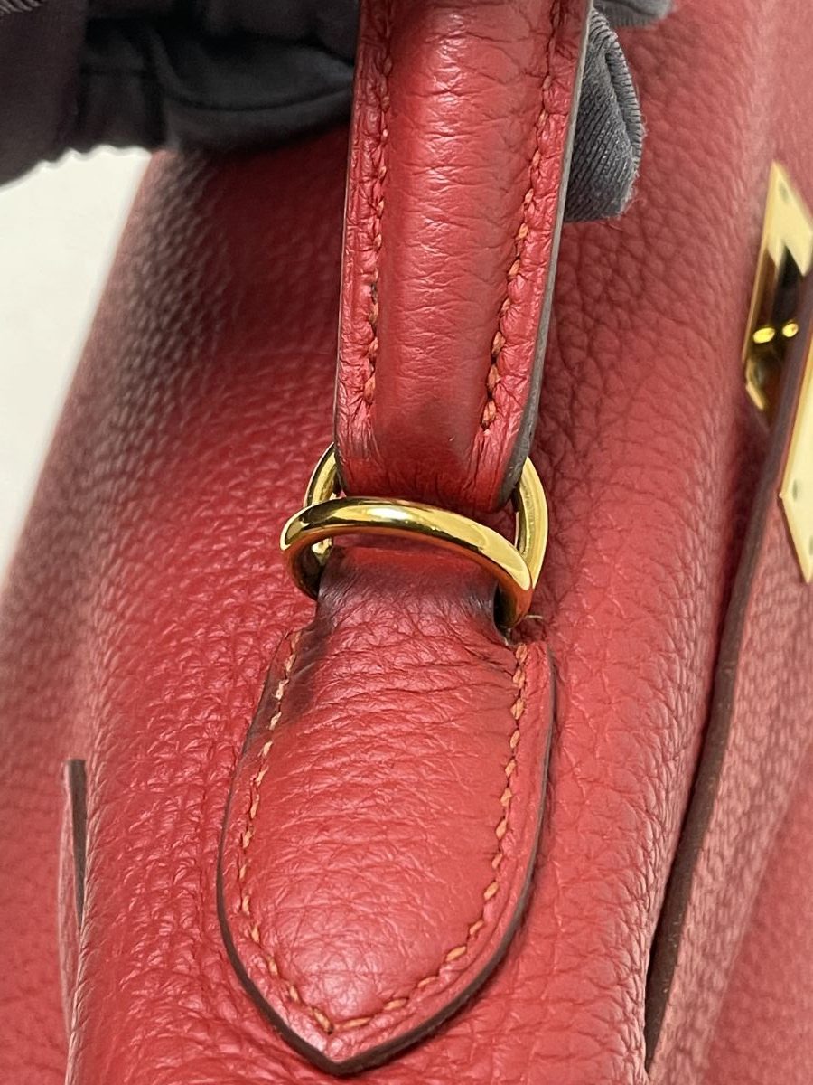 Hermes Kelly 28 Rouge Vermillion Togo - Image 15