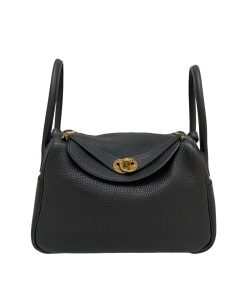Hermes Lindy 26 Black Clemence