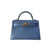 Hermes Kelly 20 Blue Brighton Epsom