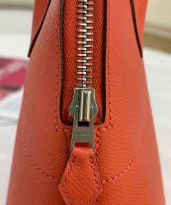 Alternative view of Hermes Bolide 26 Rose Jaipur Epsom