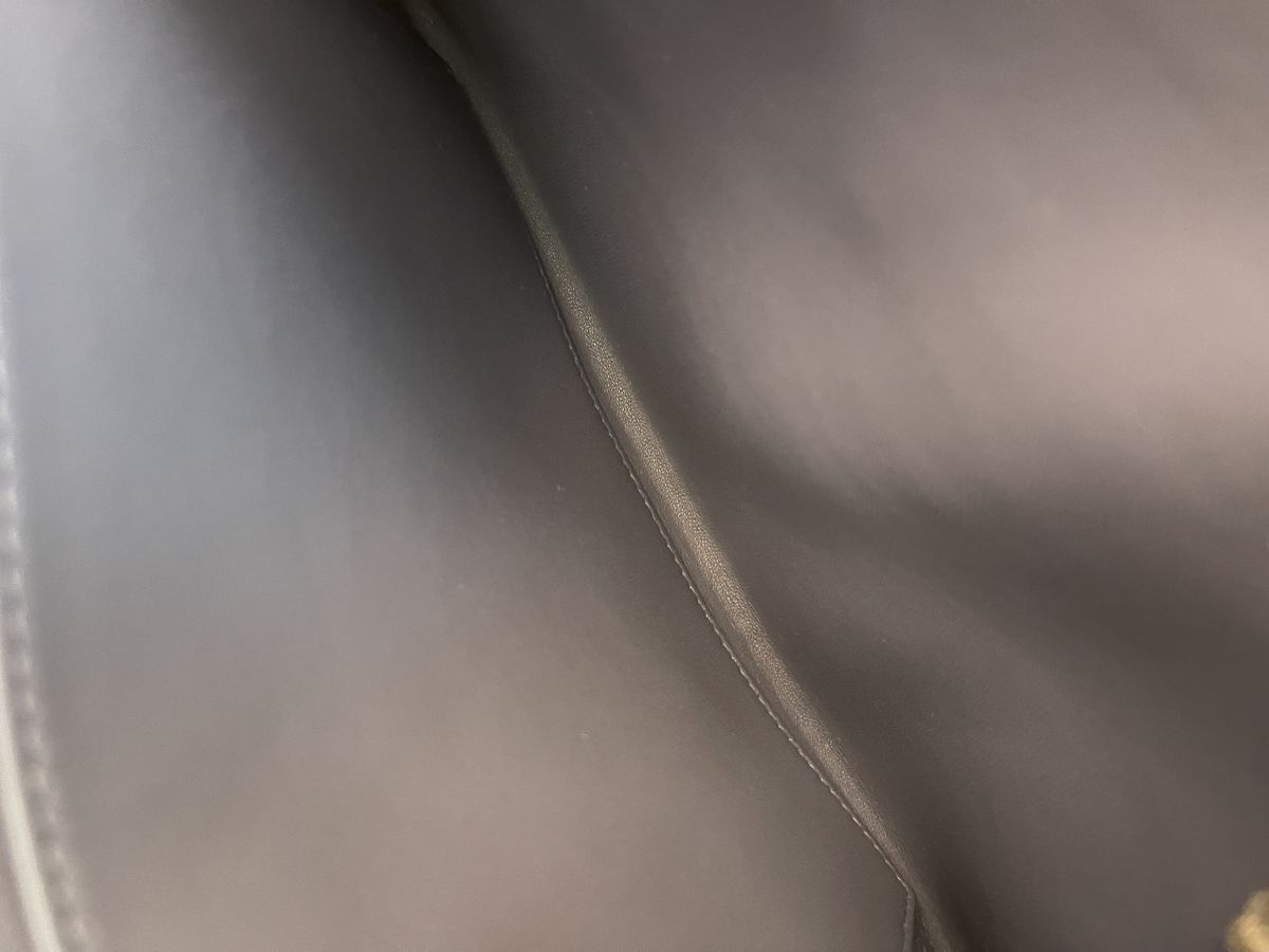 Hermes Cinhetic Clutch Blue Agate Chevre - Image 8