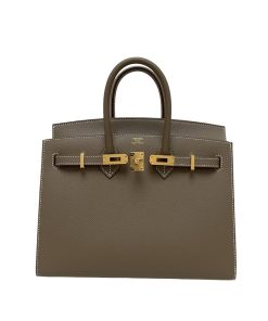 Hermes Birkin 25 Etoupe Epsom Sellier