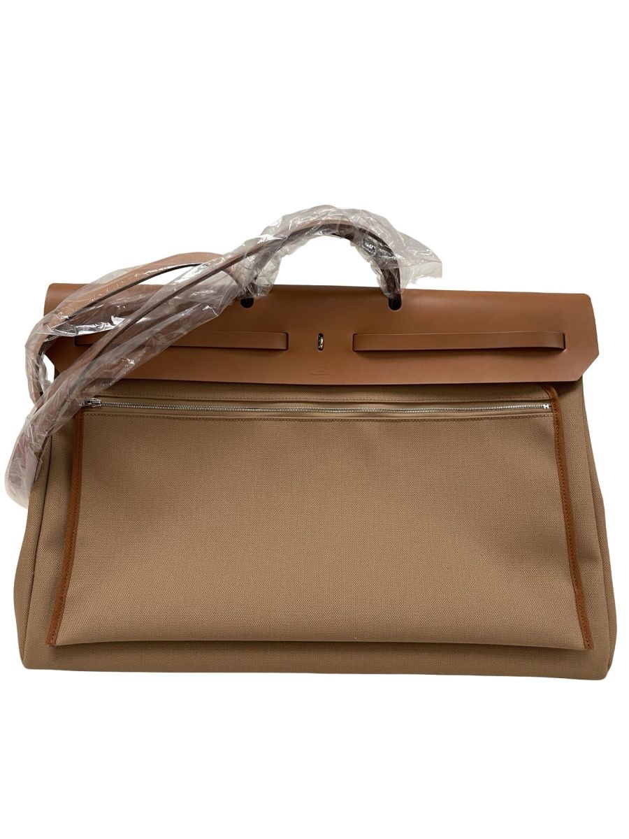 Hermes Herbag Zip Cabine Bag Chai Fauve - Image 8