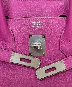 Alternative view of Hermes Birkin 30 Magnolia Novillo