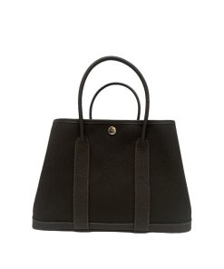 Alternative view of Hermes Garden Party 30 Dark Bronze & Ebene / Toile & Negonda