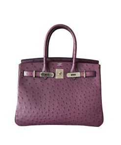 Hermes Birkin 30 Violine Ostrich