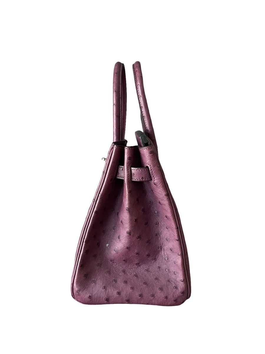 Hermes Birkin 30 Violine Ostrich - Image 3