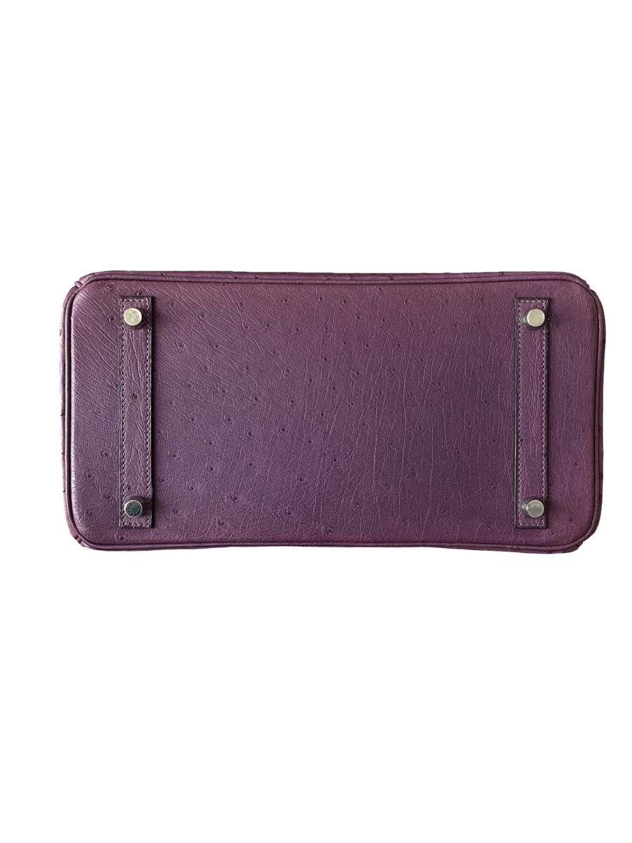 Hermes Birkin 30 Violine Ostrich - Image 5