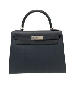 Hermes Kelly 28 Blue Indigo Epsom Sellier