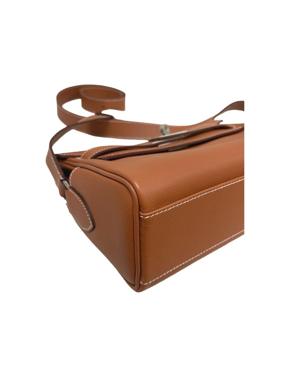 Hermes Kelly Messenger Gold Evercolor - Image 11
