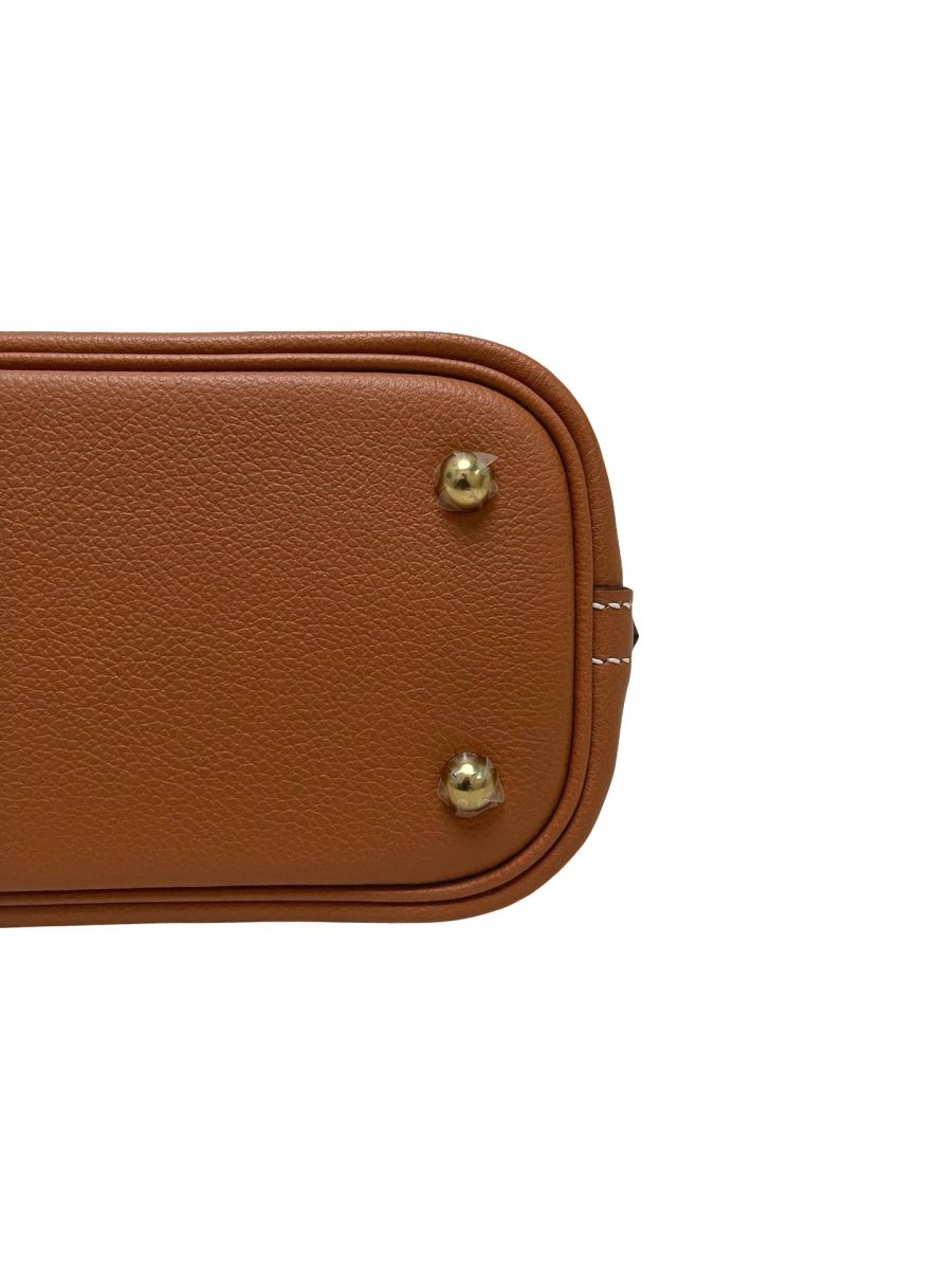 Hermes Bolide 25 Gold & Anemone Evercolor - Image 9