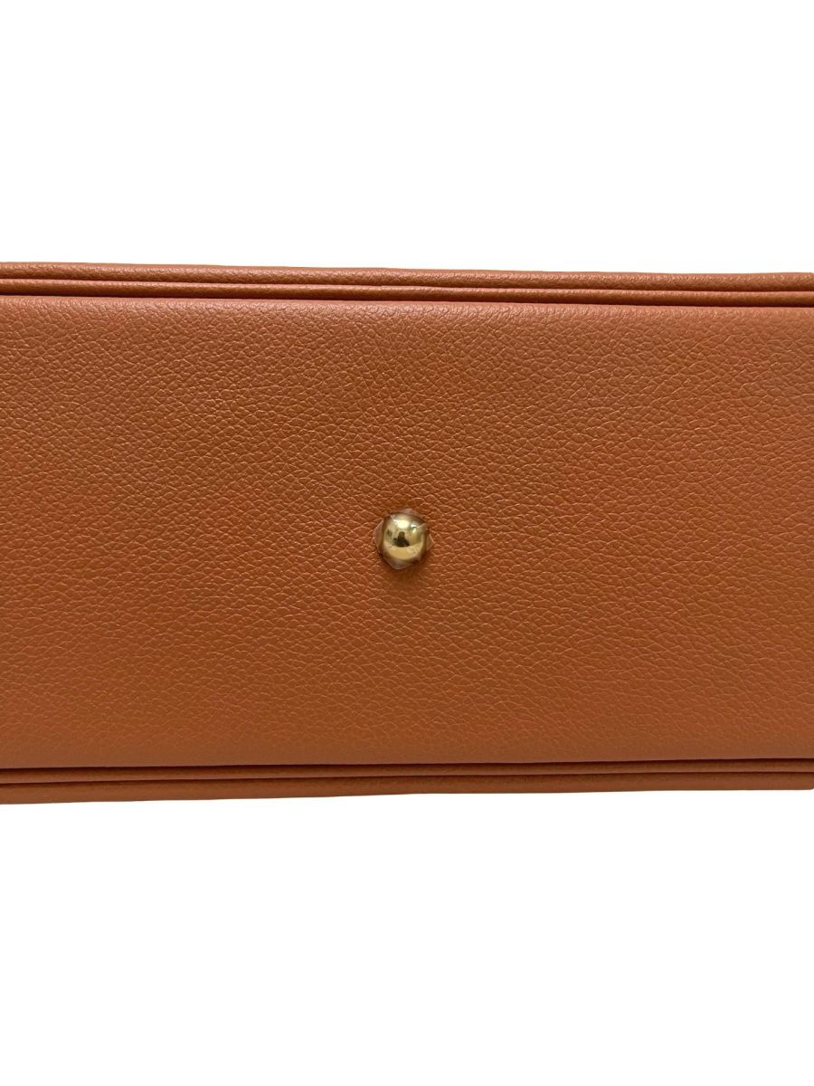 Hermes Bolide 25 Gold & Anemone Evercolor - Image 8