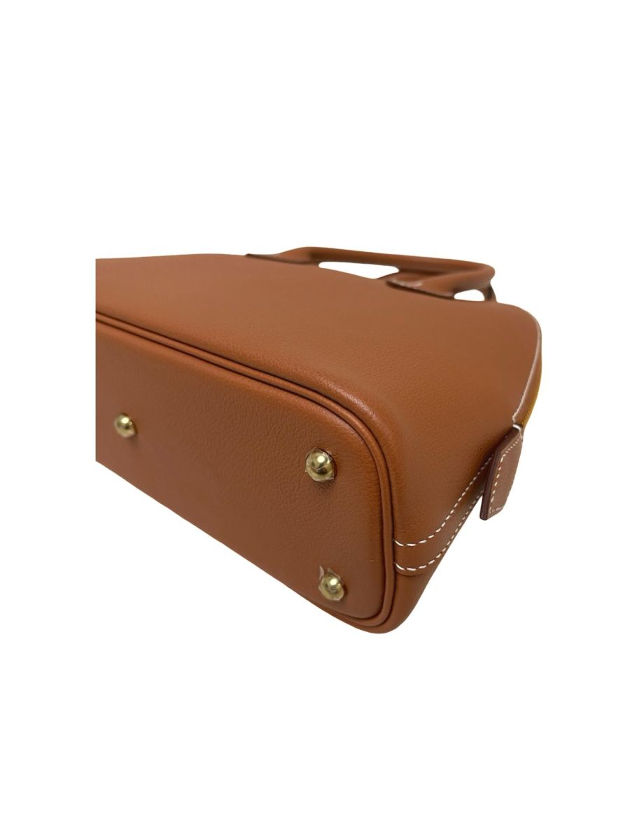 Hermes Bolide 25 Gold & Anemone Evercolor - Image 12