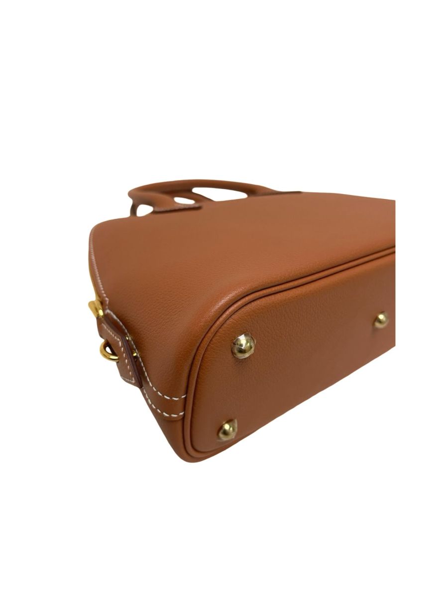 Hermes Bolide 25 Gold & Anemone Evercolor - Image 11