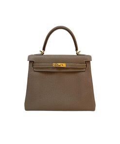 Hermes Kelly 25 Etoupe Togo