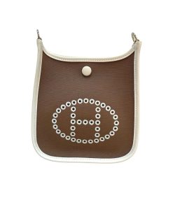 Hermes Mini Evelyne NEO TPM Etoupe Toile & Swift