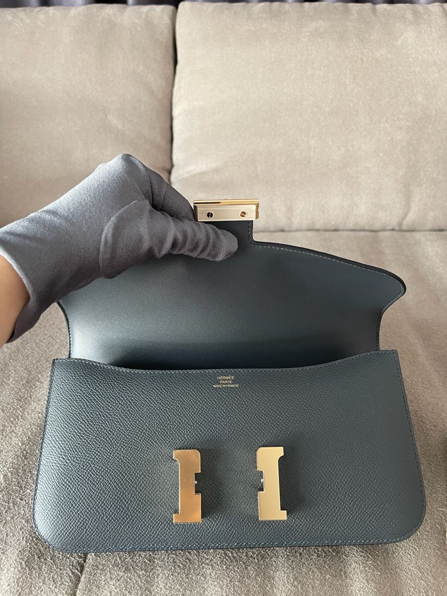 Hermes Constance Elan Gris Misty Epsom - Image 13
