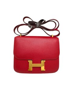 Hermes Constance 18 Rough Cassaque Epsom