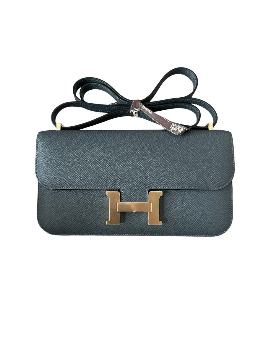 Hermes Constance Elan Gris Misty Epsom
