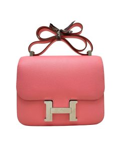 Hermes Constance 24 Rose Confetti Epsom