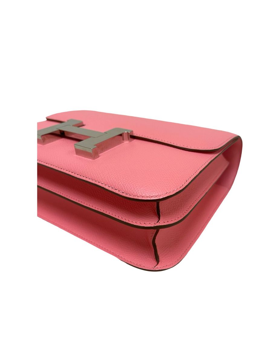 Hermes Constance 24 Rose Confetti Epsom - Image 14
