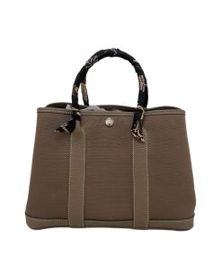 Alternative view of Hermes Garden Party 30 Etoupe Toile & Negonda