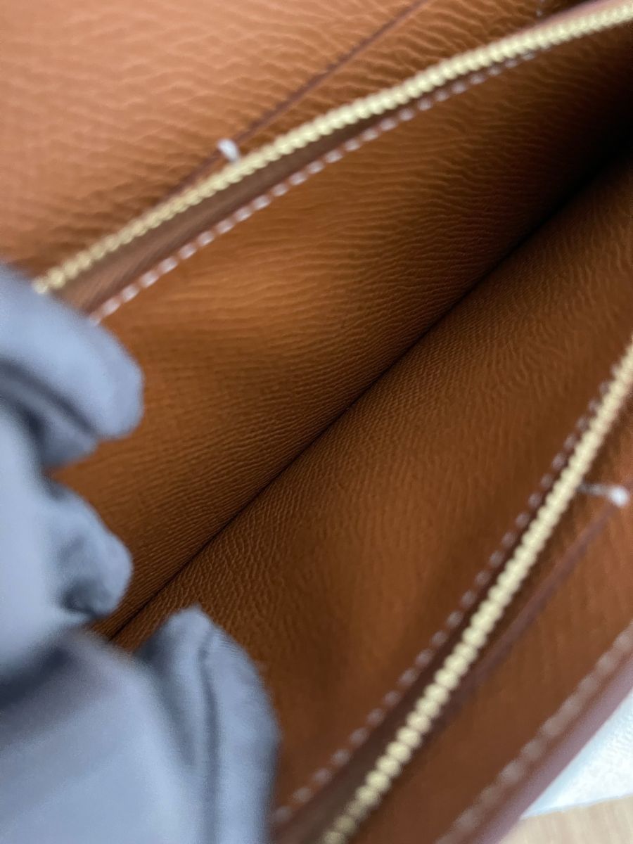 Hermes Kelly To Go Tressage Gold & Sesame / Epsom & Swift - Image 19