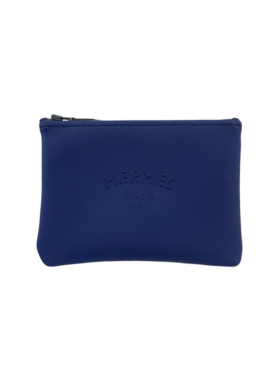 Hermes Neobain Case Blue Marine, small model