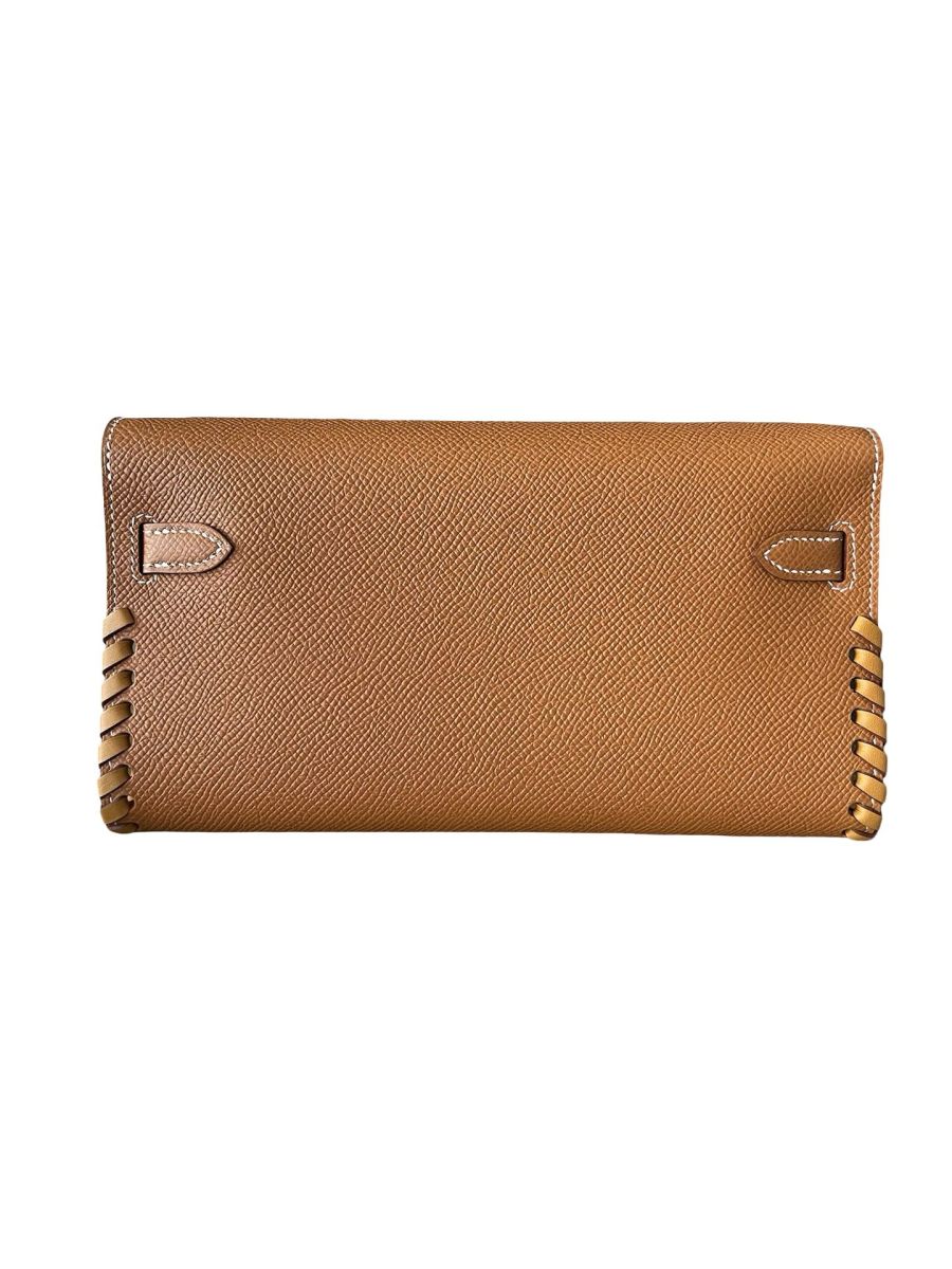 Hermes Kelly To Go Tressage Gold & Sesame / Epsom & Swift - Image 5