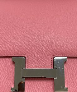 Alternative view of Hermes Constance 24 Rose Confetti Epsom