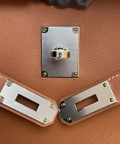 Alternative view of Hermes Kelly Messenger Gold Evercolor