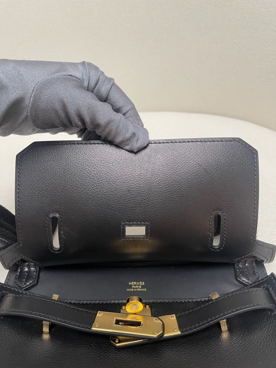 Hermes Mini Jypsiere Black Evergrain - Image 13