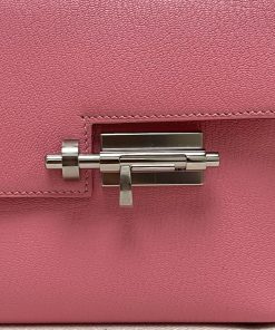 Alternative view of Hermes Mini Verrou Rose Confetti Chevre