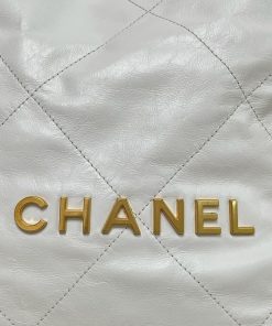 Alternative view of Chanel 22 White Small Lambskin