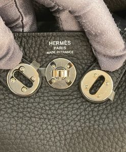 Alternative view of Hermes Mini Lindy Black Clemence