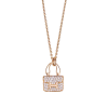 Hermes Constance Amulettes Pendant Rose Gold Diamonds
