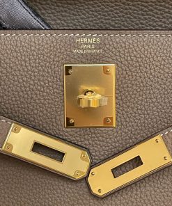 Alternative view of Hermes Kelly 28 Etoupe Togo
