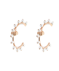 Hermes Pearl Chandra 18K Rose Gold Earring