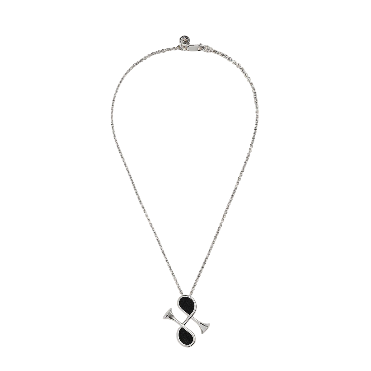 Hermes Cor H Pendant Black Swift