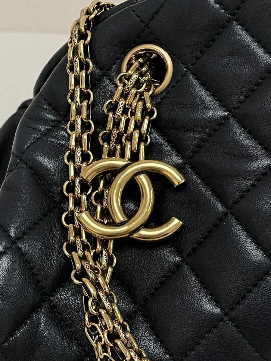 Chanel Mademoiselle Bowler Black Lambskin - Image 2