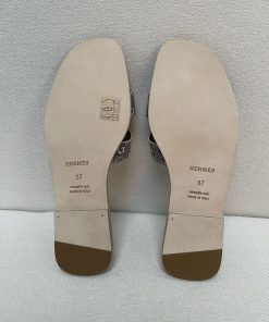 Alternative view of Hermes Oran Sandal Ombre