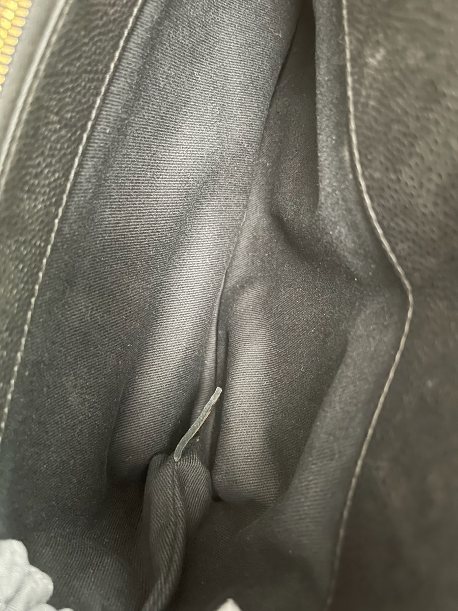 Chanel CC Timeless Black Caviar Grained Calfskin Tote Bag - Image 14