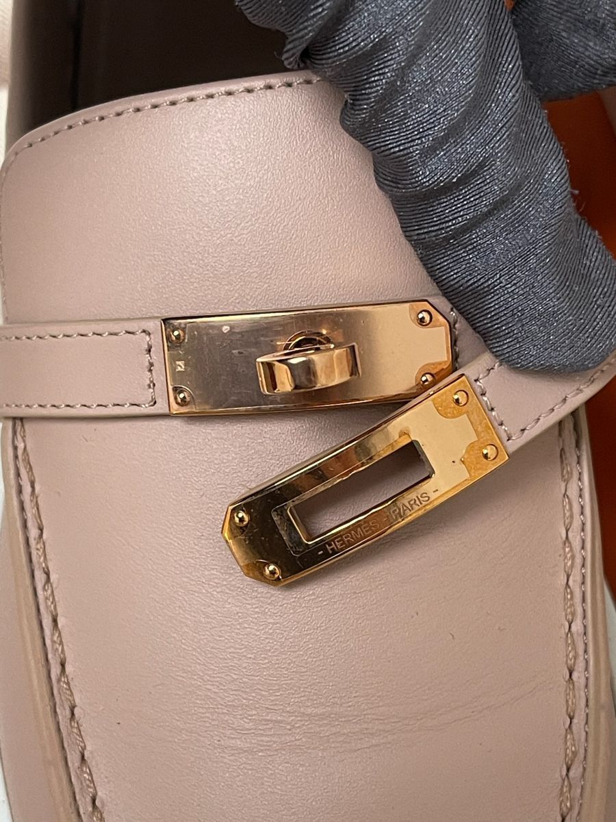 Hermes Sneaker Femme Game Beige Nude - Image 2