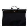 Hermes Herbag Zip Cabine Bag Black Toile
