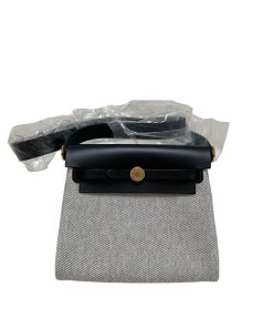 Hermes Mini Herbag Black Toile H  / Vacher Hunter