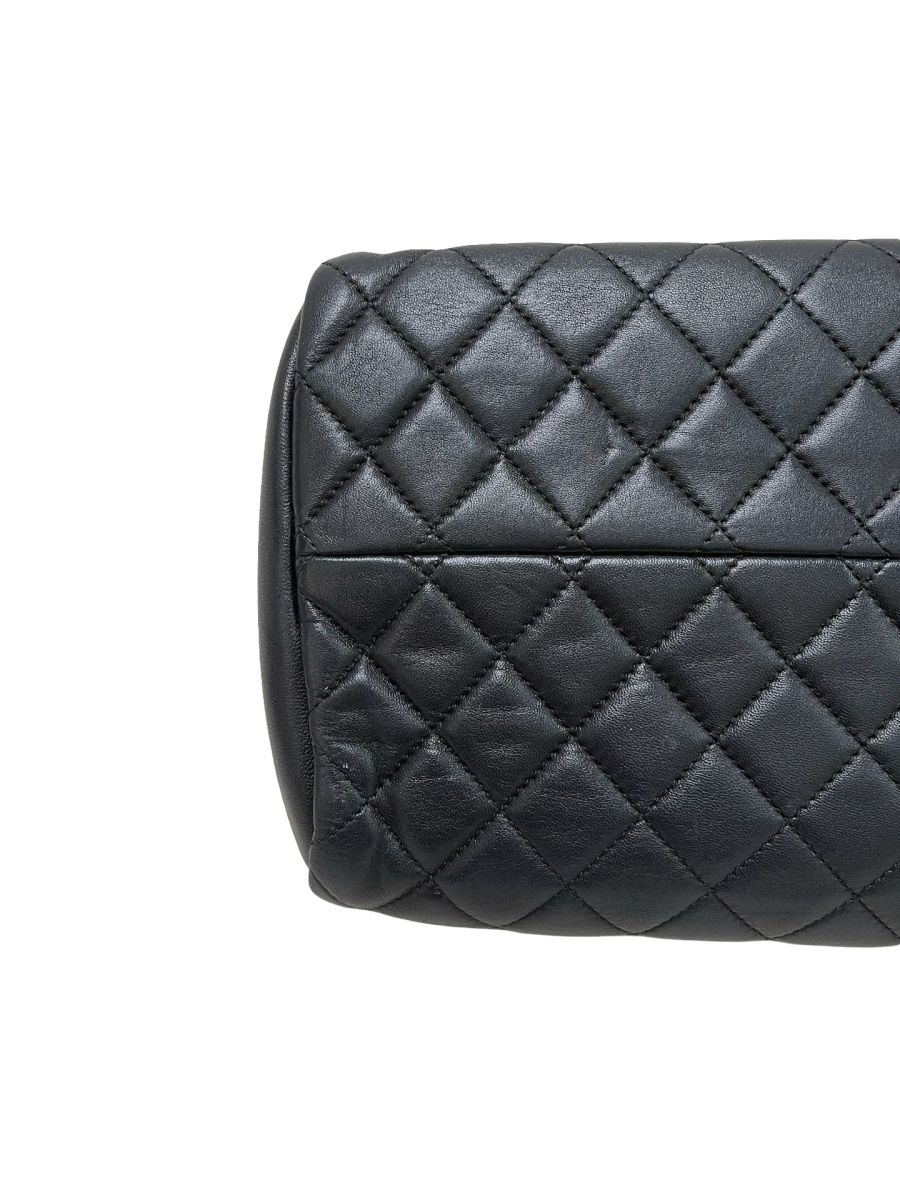 Chanel Mademoiselle Bowler Black Lambskin - Image 7