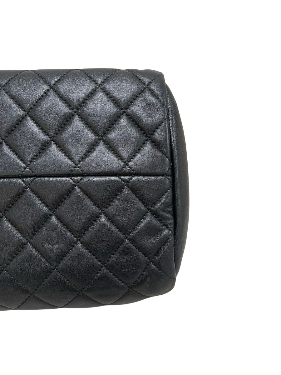 Chanel Mademoiselle Bowler Black Lambskin - Image 8